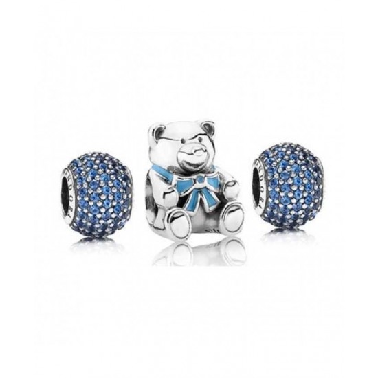 Pandora Charm-Blue For A Boy Jewelry