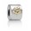 Pandora Clip-14ct Gold And Silver Flower Spacer