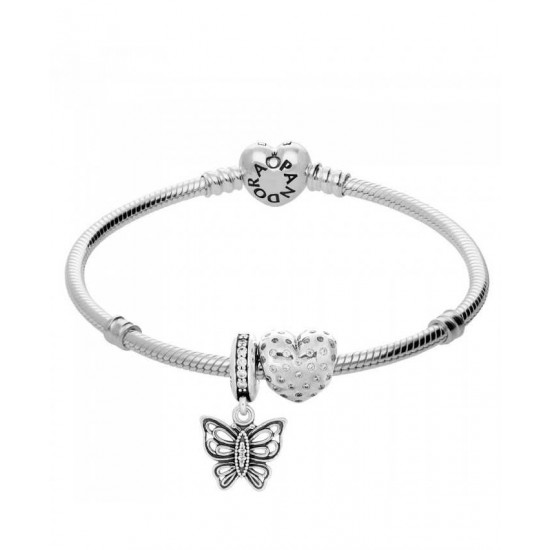 Pandora Bracelet-You Give Me Butterflies Complete