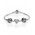 Pandora Bracelet-Silver Sparkling Friendship Complete