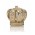 Pandora Charm-14ct Gold Diamond Crown Bead