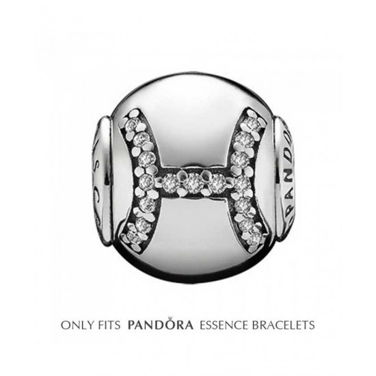 Pandora Charm-Essence Silver Pisces Jewelry
