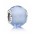 Pandora Charm-Silver Faceted Synthetic Blue Quartz Outlet