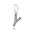 Pandora Charm-Sparkling Alphabet Y Pendant