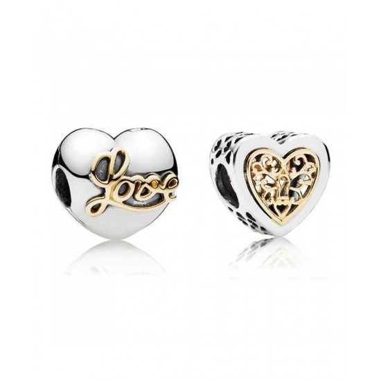 Pandora Charm-Locked Hearts Jewelry