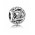 Pandora Charm-Silver Cubic Zirconia Vintage Z Swirl