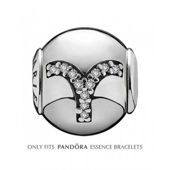 Pandora Charm-Essence Silver Aries Jewelry