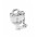 Pandora Charm-Silver Heart Lock And Key Bead