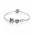 Pandora Bracelet-Sparkling March Birthstone Complete