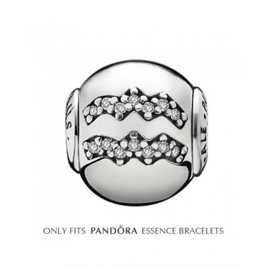 Pandora Charm-Essence Silver Aquarius