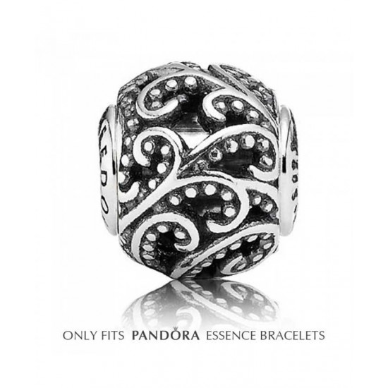 Pandora Charm-Essence Silver Open Lace Freedom Bead