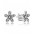 Pandora Earring-Silver Cubic Zirconia Daisy Stud