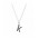 Pandora Necklace-Sparkling Alphabet K
