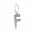 Pandora Pendant-Sparkling Alphabet F
