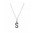 Pandora Necklace-Sparkling Alphabet S