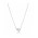 Pandora Necklace-Silver 14ct Gold United In Love