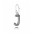 Pandora Pendant-Sparkling Alphabet J