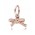 Pandora Pendant-Rose Sparkling Bow