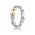 Pandora Ring-Silver 14ct Gold Cubic Zirconia Infinity
